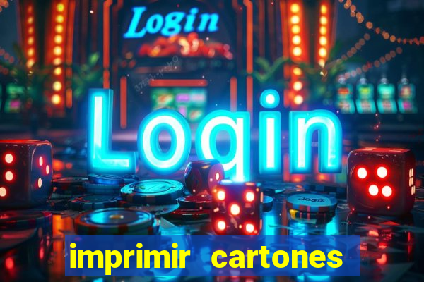 imprimir cartones de bingo